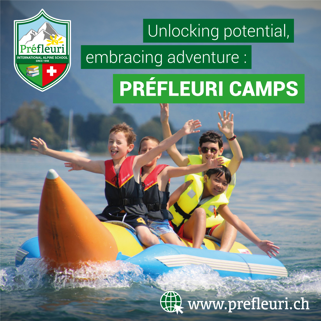 Préfleuri International Alpine School, Switzerland Facebook ad: Best Family Boarding School in the Swiss Alps, Préfleuri