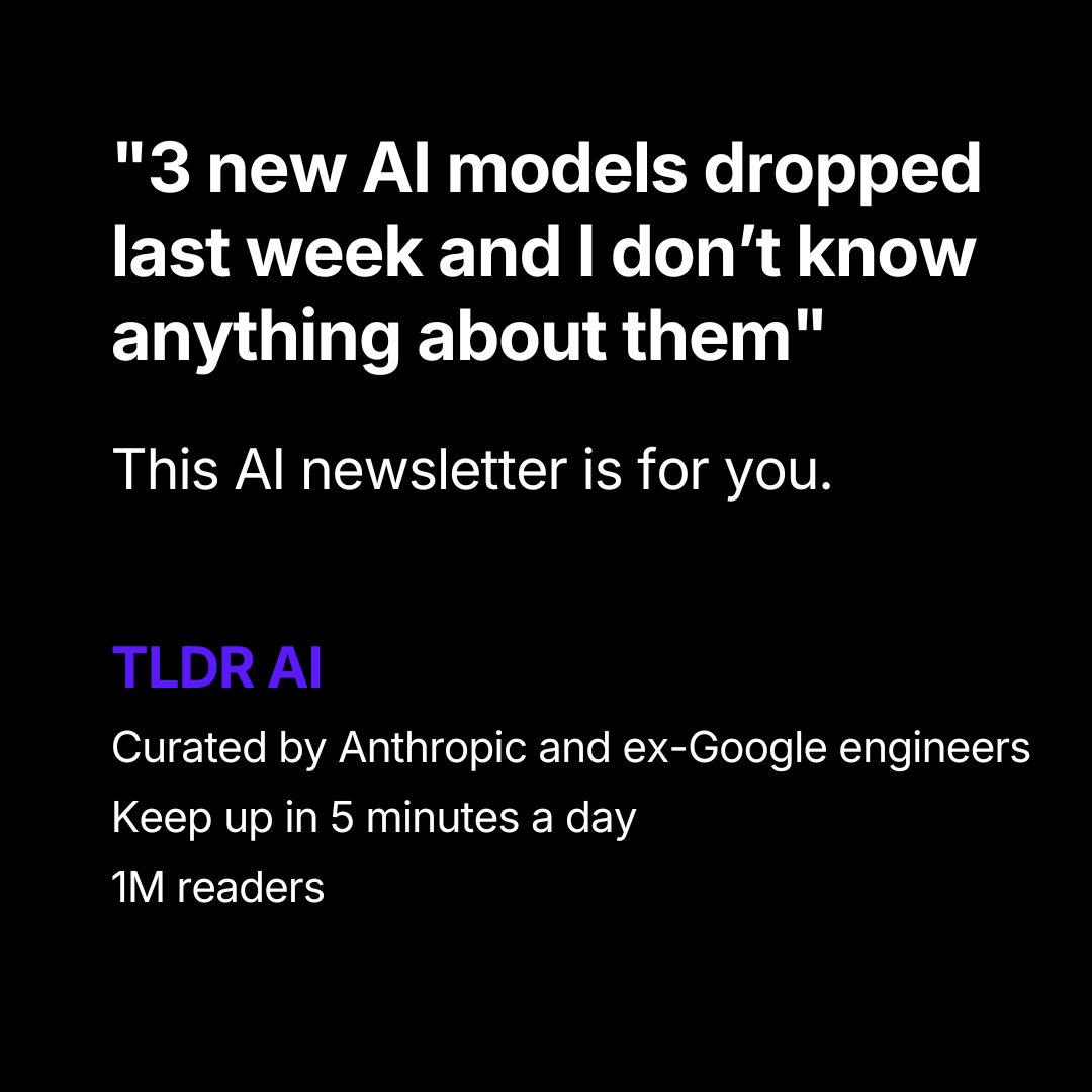 TLDR Newsletter Facebook ad