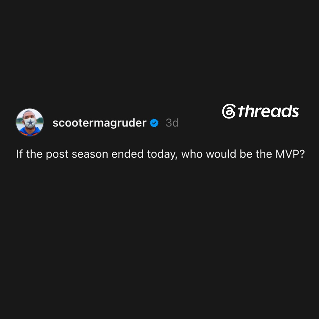 Threads, an Instagram app Facebook ad: Only real ball knowers agree.