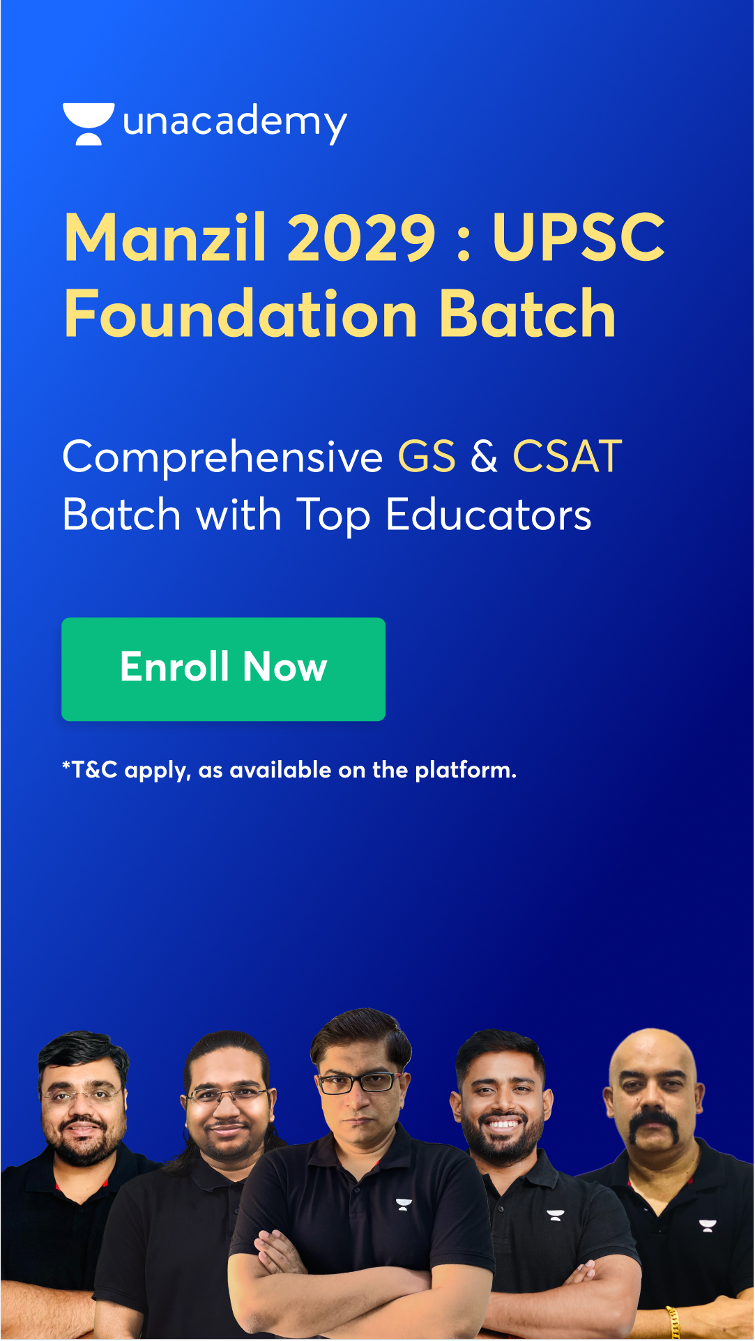 Unacademy Facebook ad
