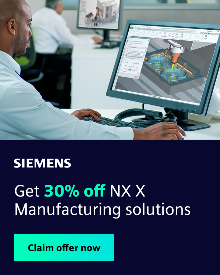 Siemens Digital Industries Software Facebook ad: Tackle any part, save big