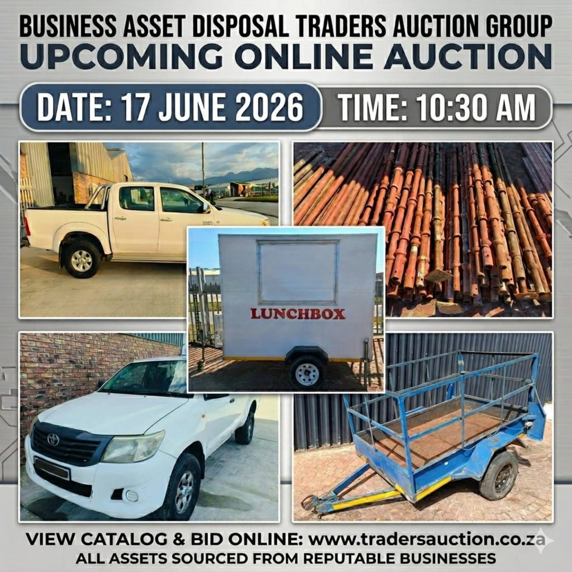 Traders Auction Group Facebook ad