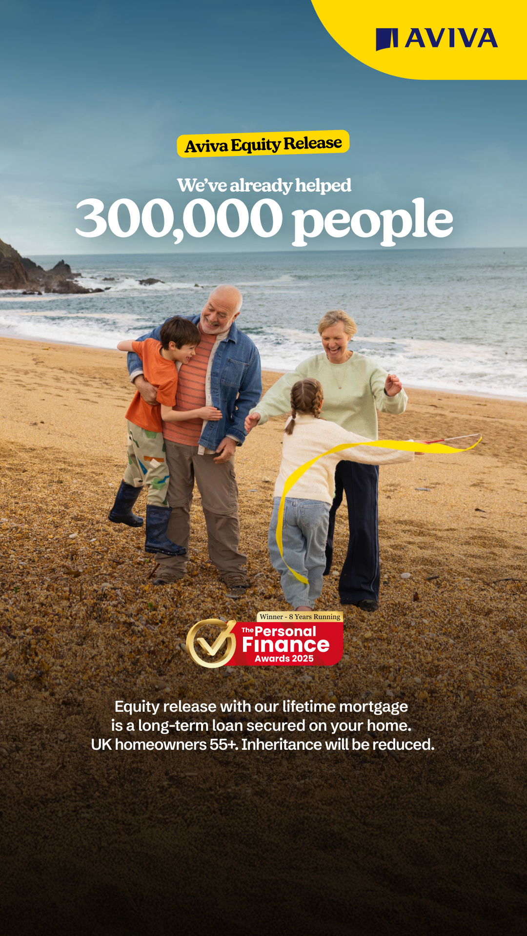 Aviva Facebook ad