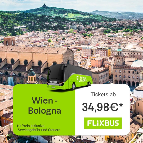 FlixBus Facebook ad: Jetzt geht's los.