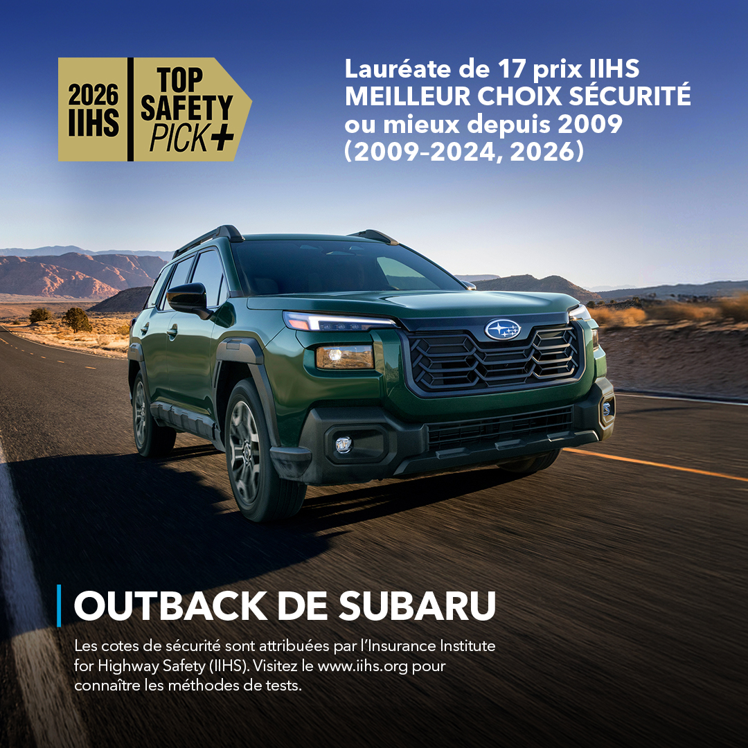 Subaru Canada Facebook ad