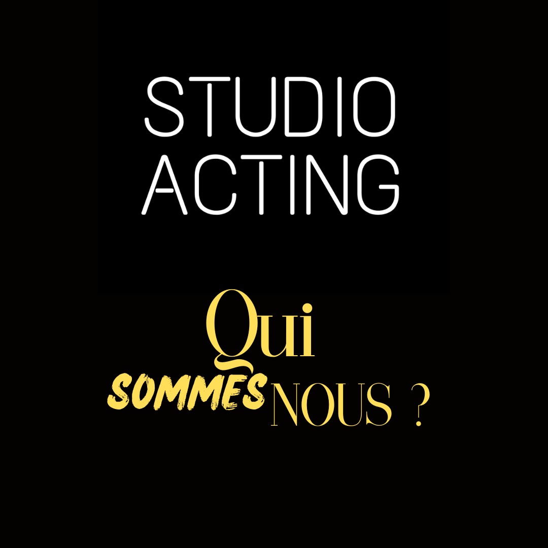 Studio Acting formations pour l'actrice et l'acteur Facebook ad: Organisme de formation professionnelle pour actrices et…