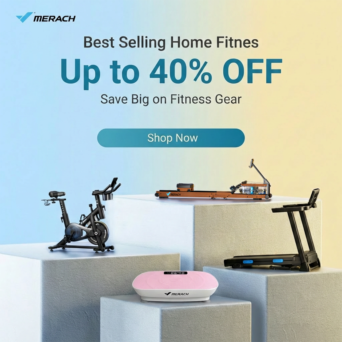 Merachfit.eu Facebook ad: MERACH EU | Premium Home Fitness Equipment