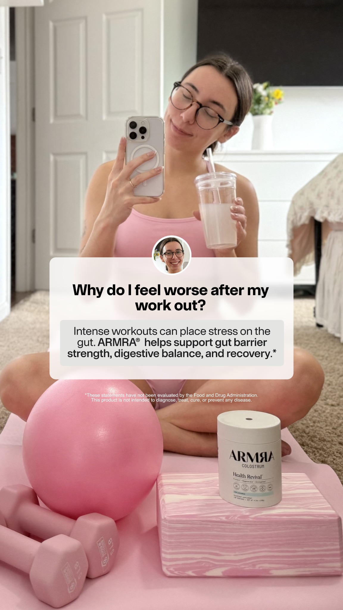 ARMRA Facebook ad