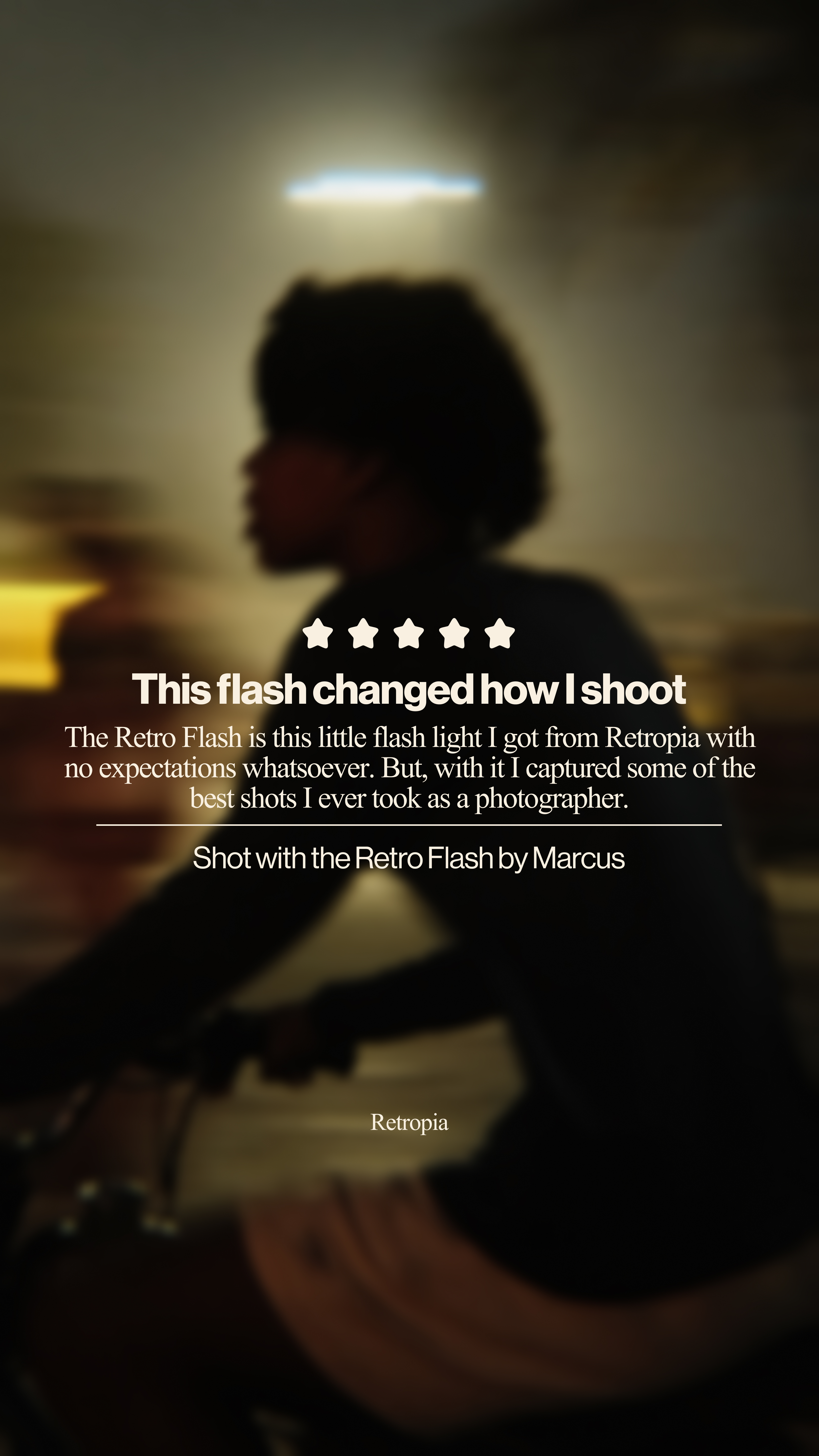 Retropia Facebook ad: The Flash Everyone’s Talking About