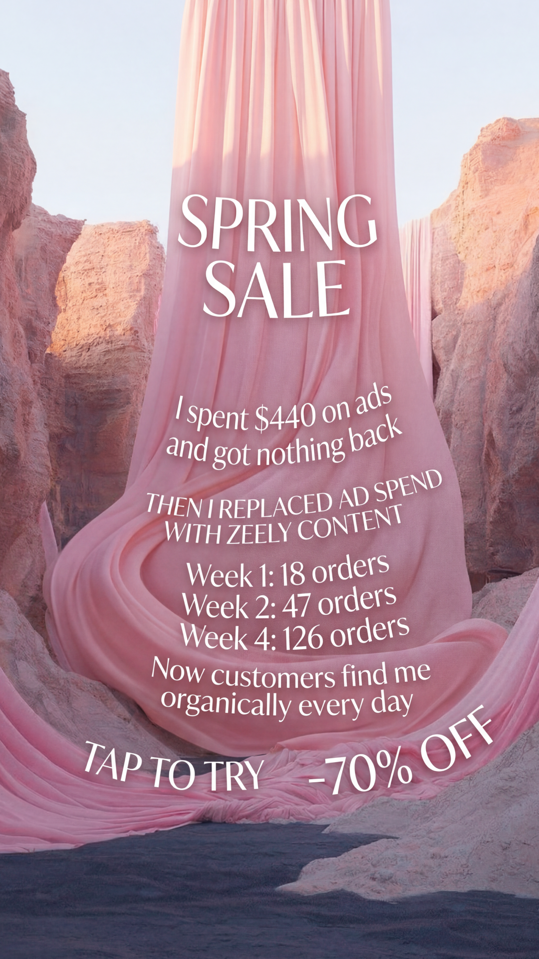 Zeely Facebook ad