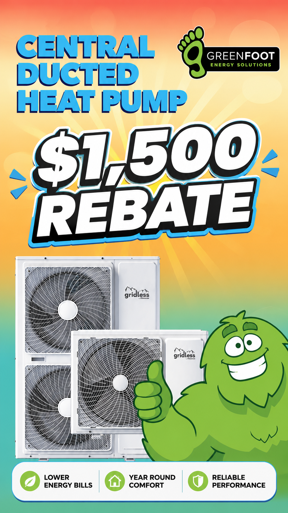 GreenFoot Energy Solutions Facebook ad