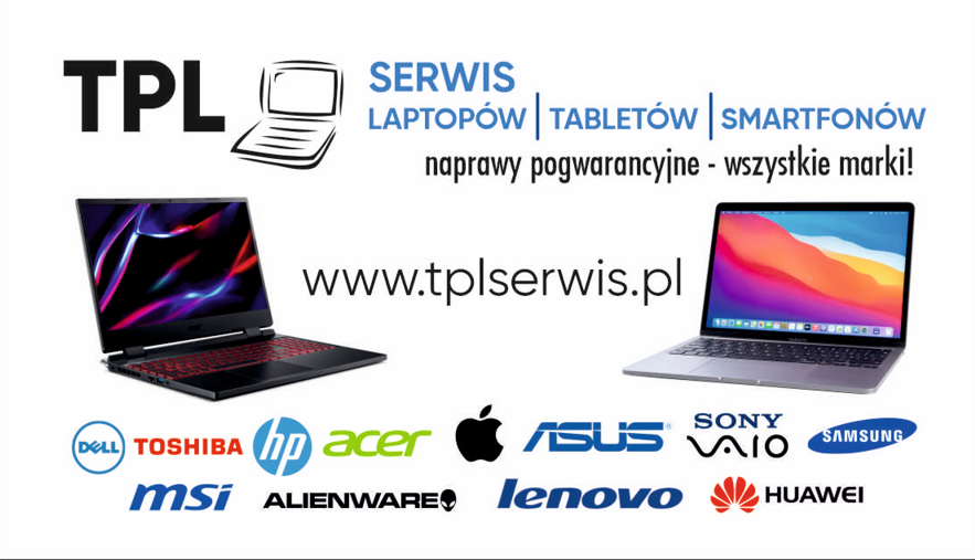 TPL Serwis Laptopów ad creative