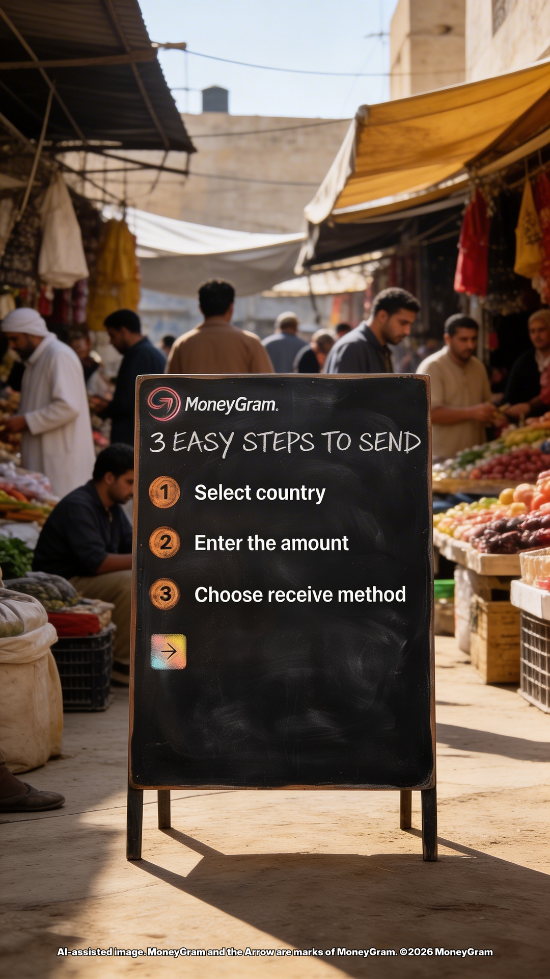 MoneyGram Facebook ad