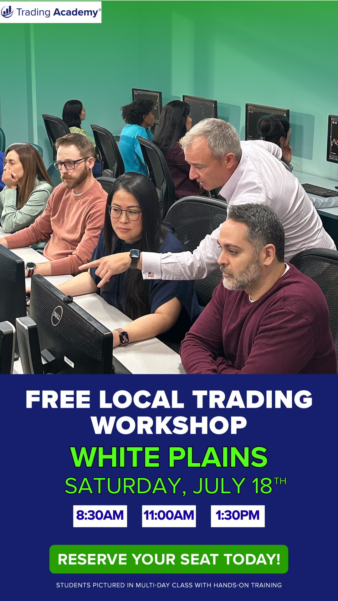 Trading Academy Facebook ad
