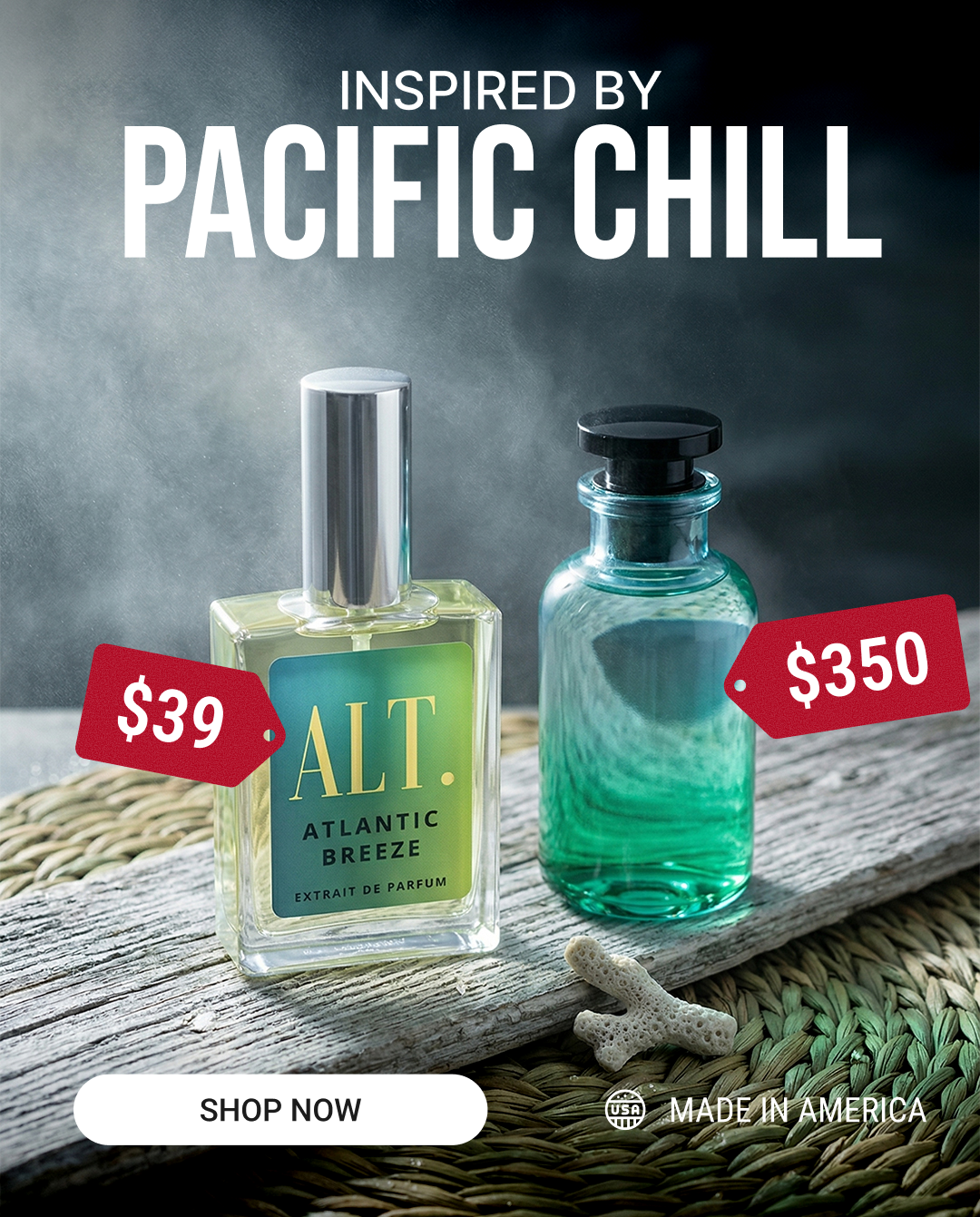 ALT. Fragrances Facebook ad