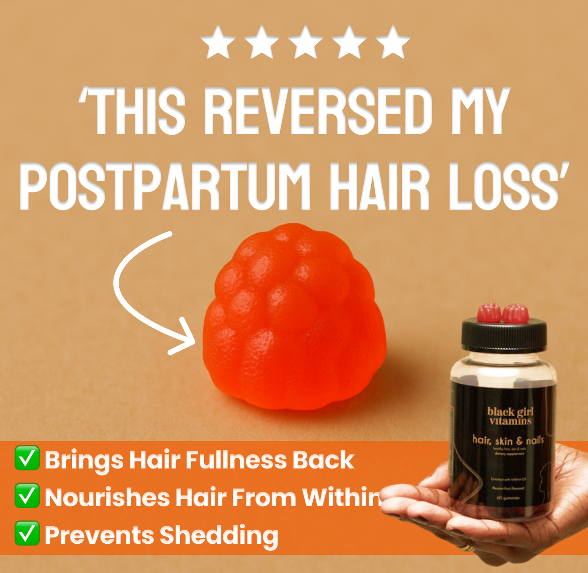 Black Girl Vitamins Facebook ad
