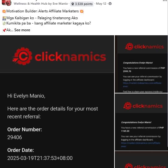 Clicknamics Philippines Facebook ad
