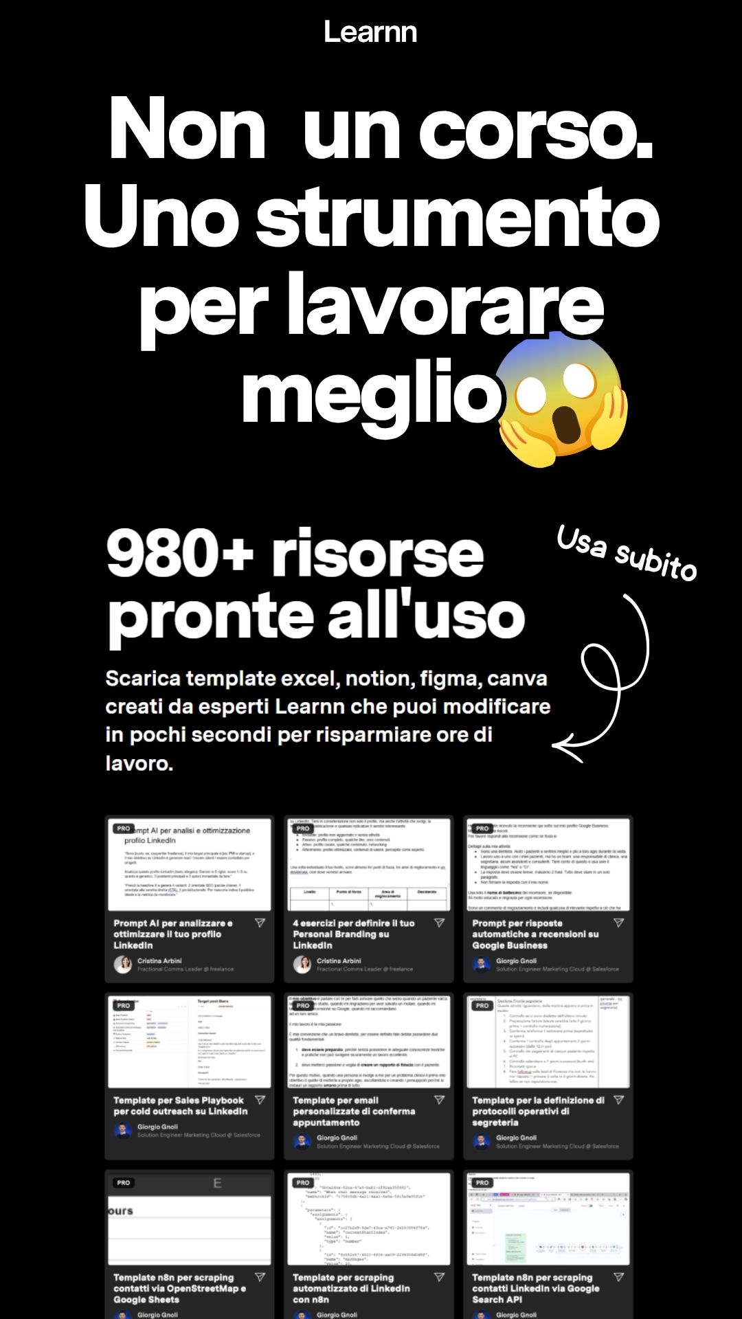 Learnn Facebook ad