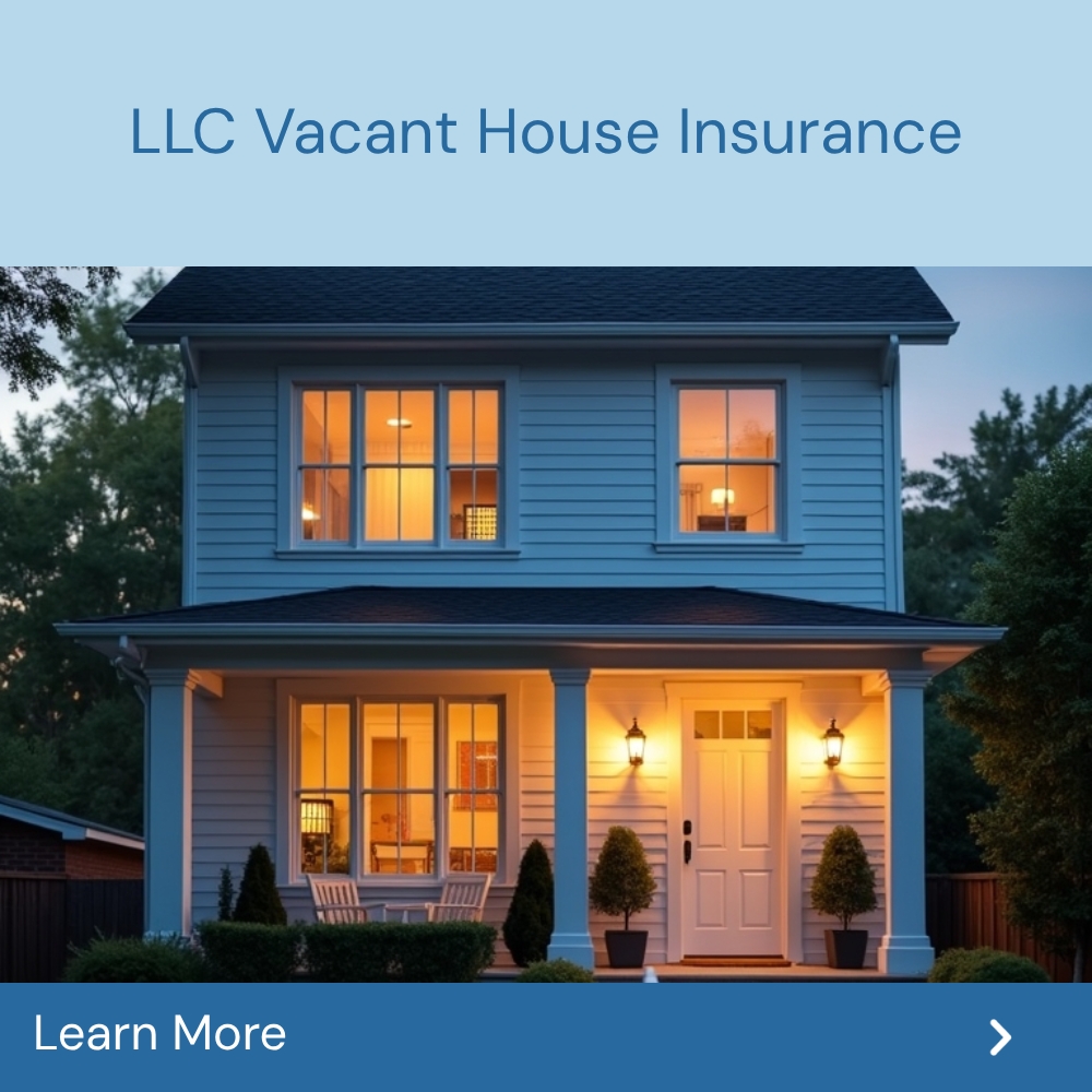 Insights Probe Alpha Facebook ad: LLC Vacant House Insurance!