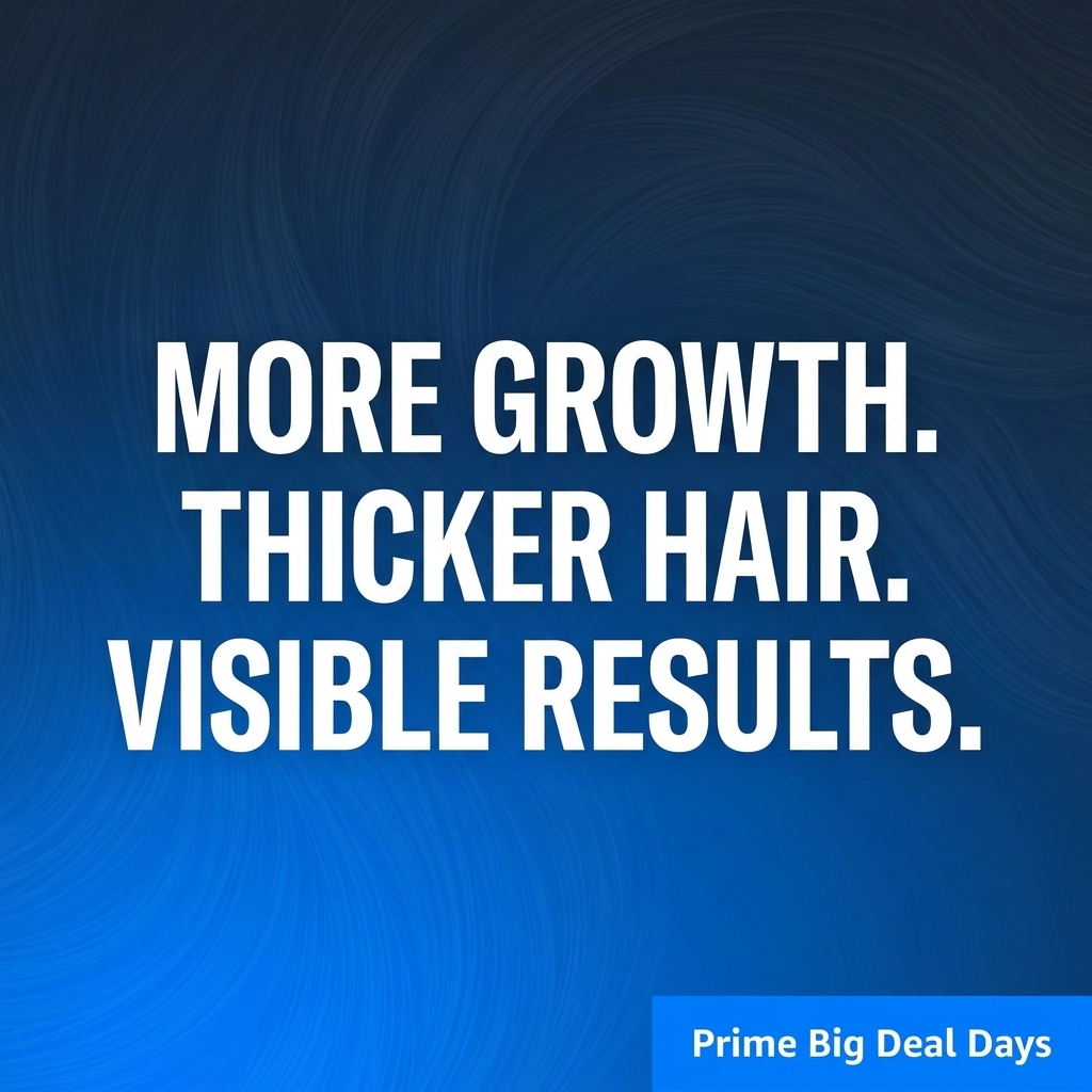 Maria's Finds Facebook ad: More Growth, Thicker Hair.