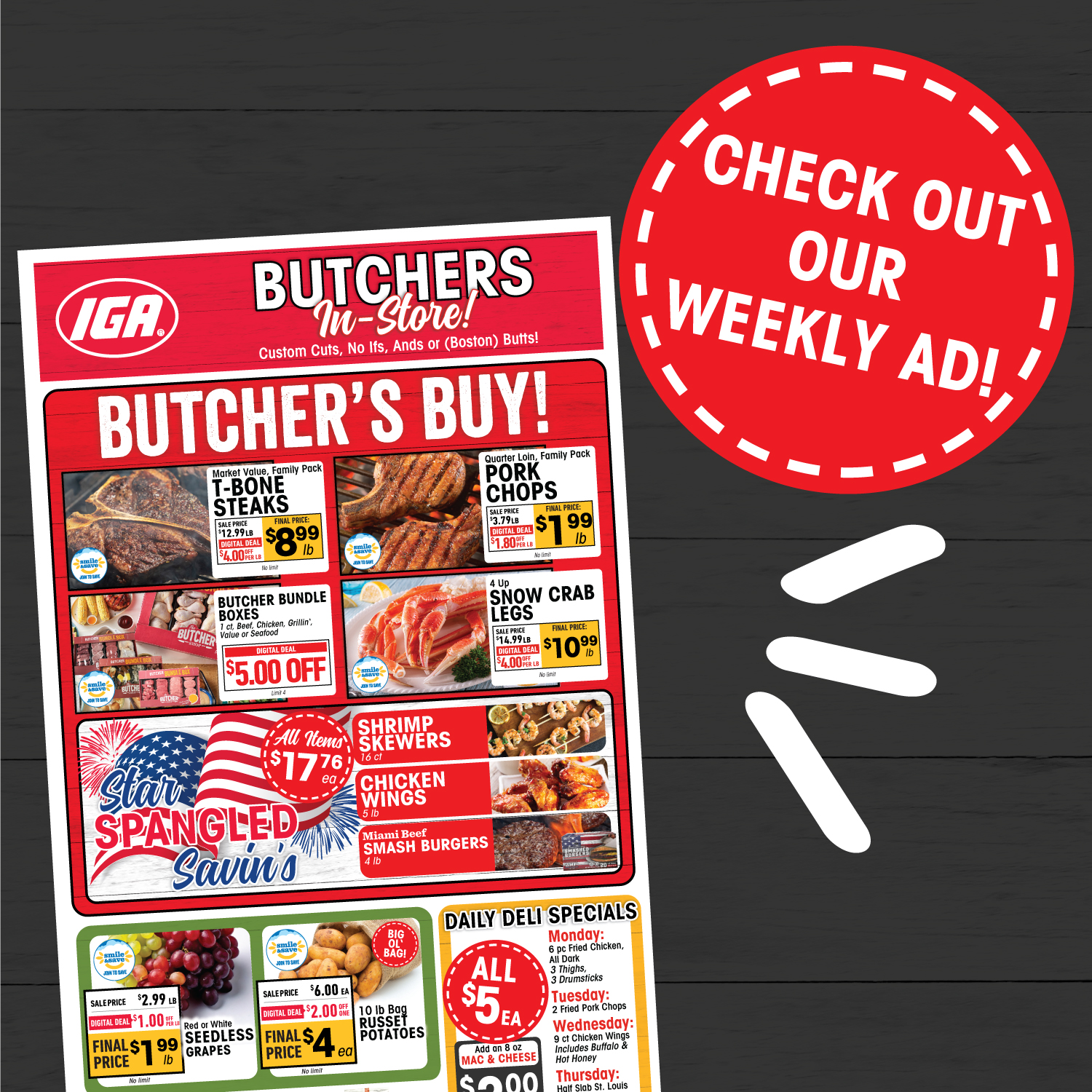 IGA Food Stores - Southeast Facebook ad