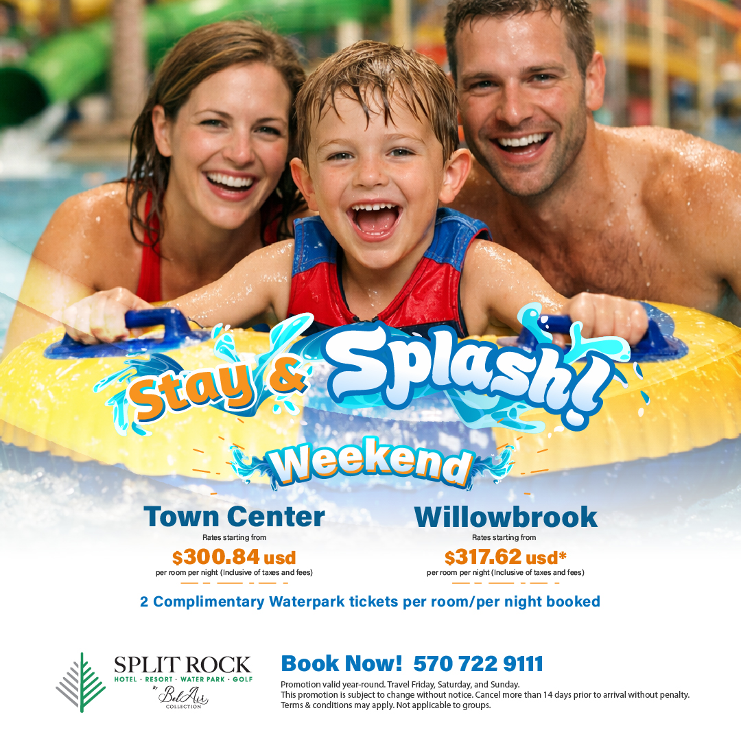 Split Rock Resort Facebook ad from Mar 16, 2026