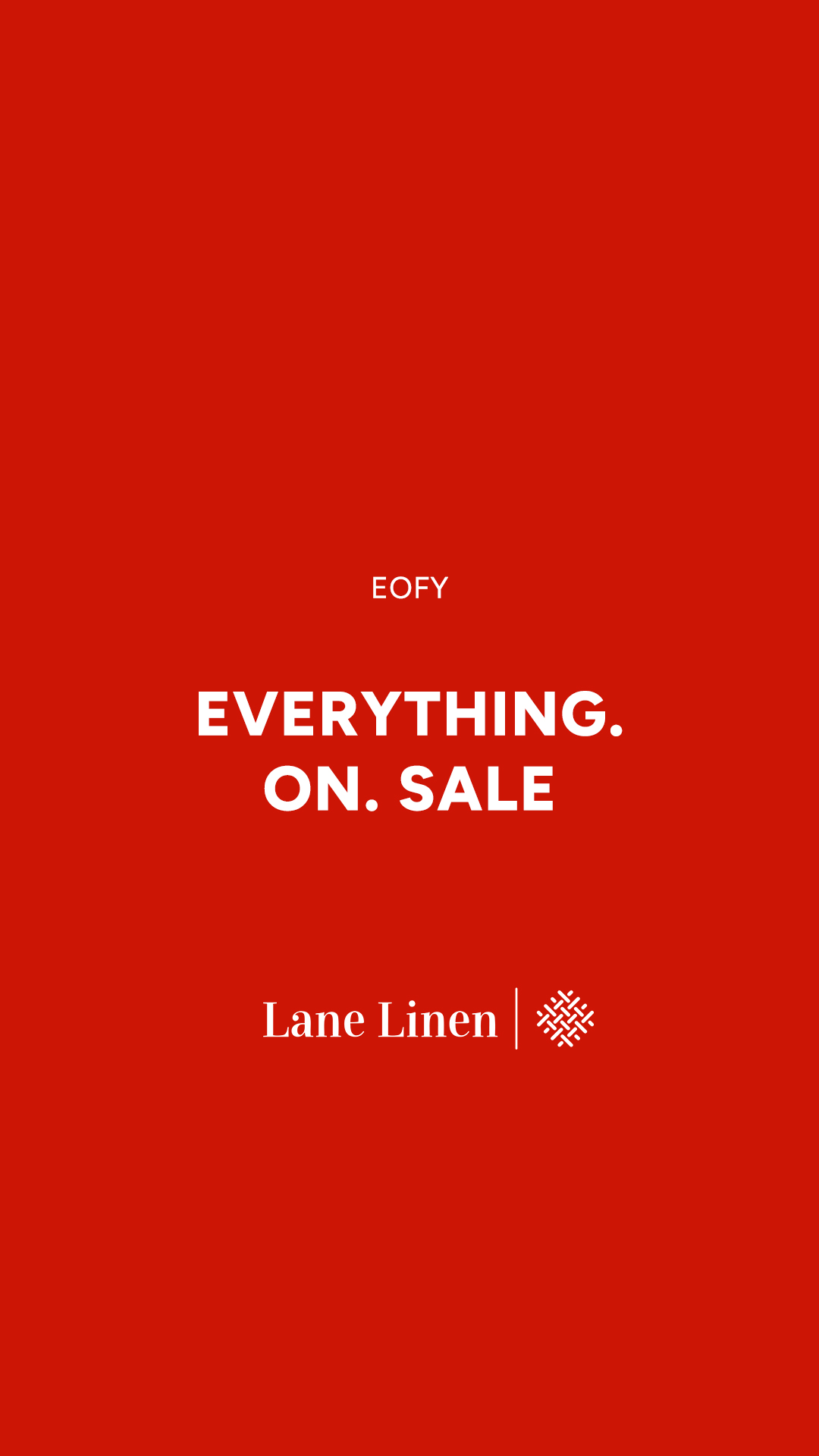 Lane Linen Facebook ad from Jun 4, 2026
