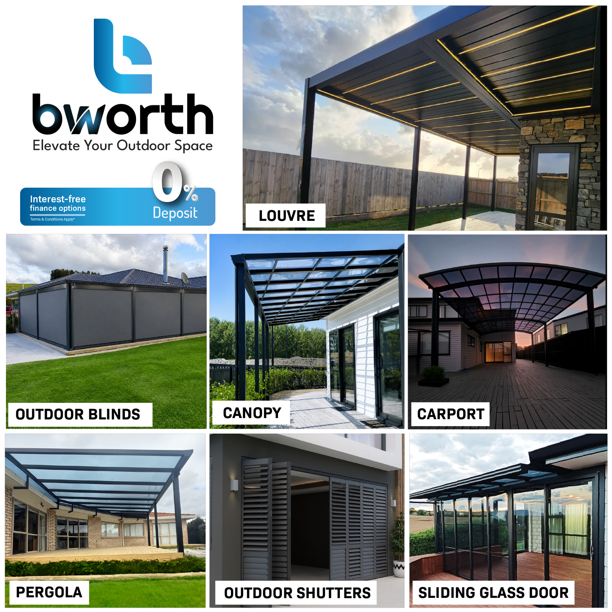 Bworth Limited - Louvres, Pergolas & Canopies Facebook ad
