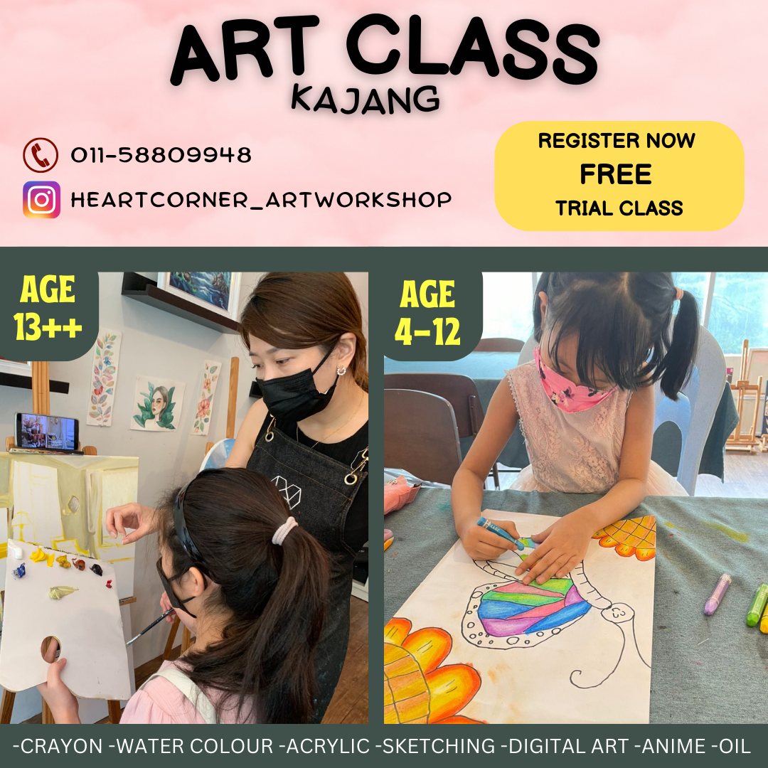 Heart Corner Facebook ad: Free Trial Class