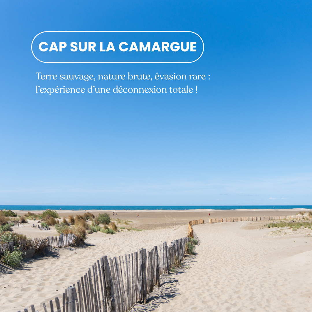 Sunêlia Facebook ad: La Camargue.