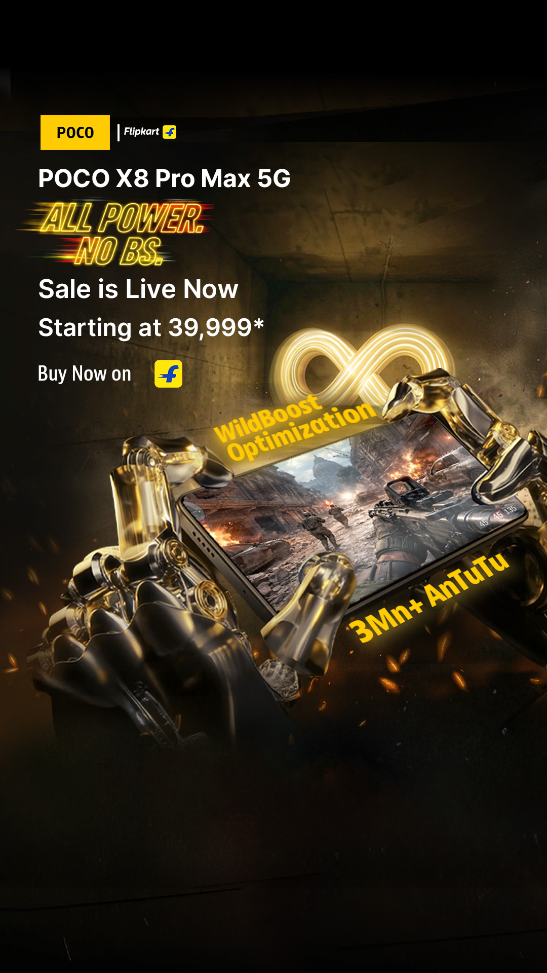 POCO India Facebook ad