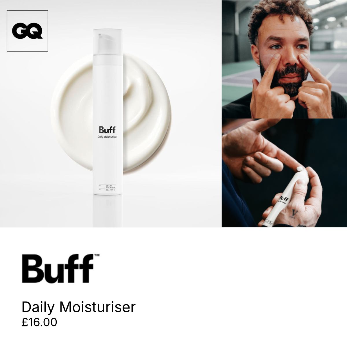 The Buff Co. Facebook ad