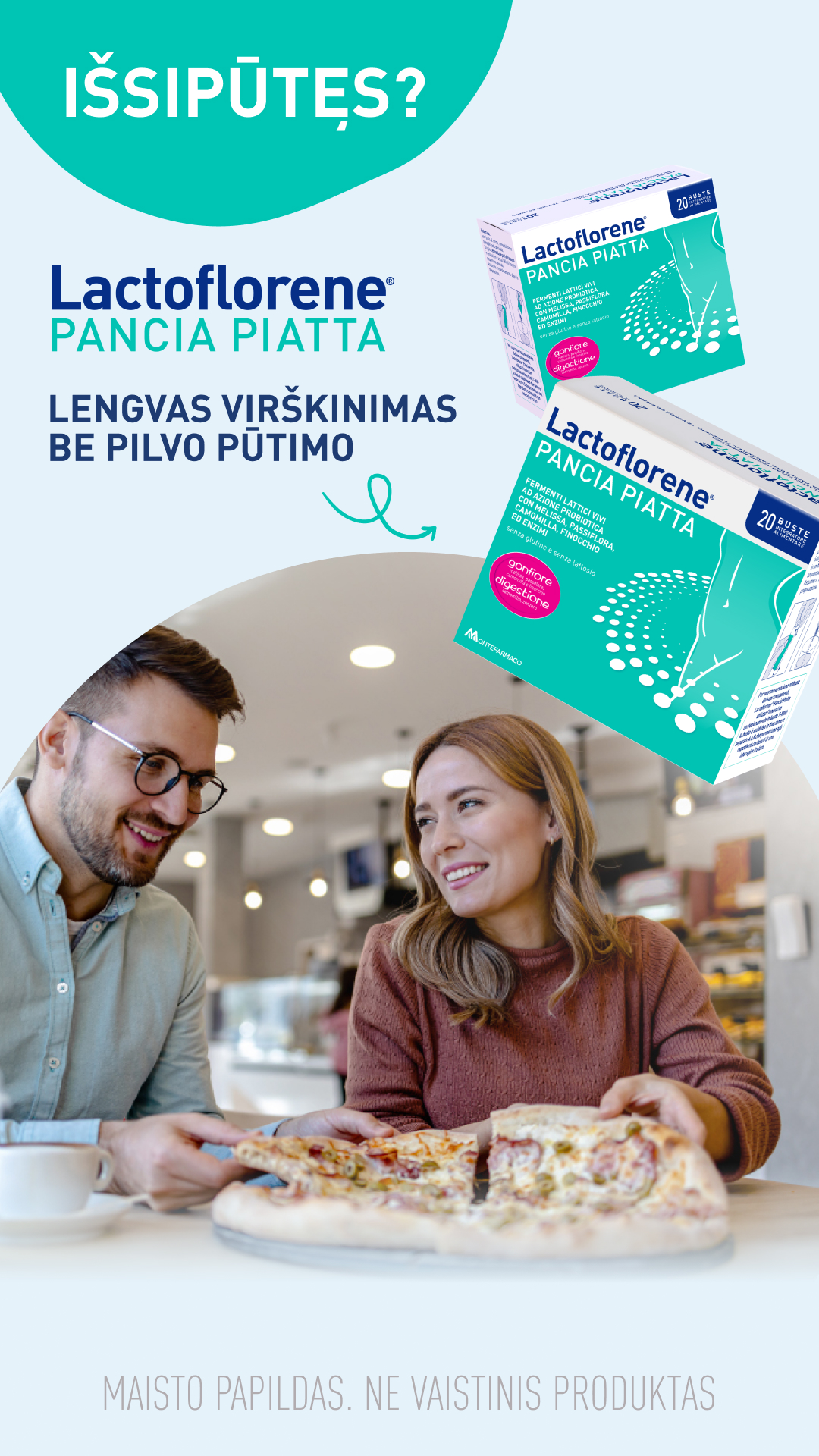 Lactoflorene Lietuva Facebook ad