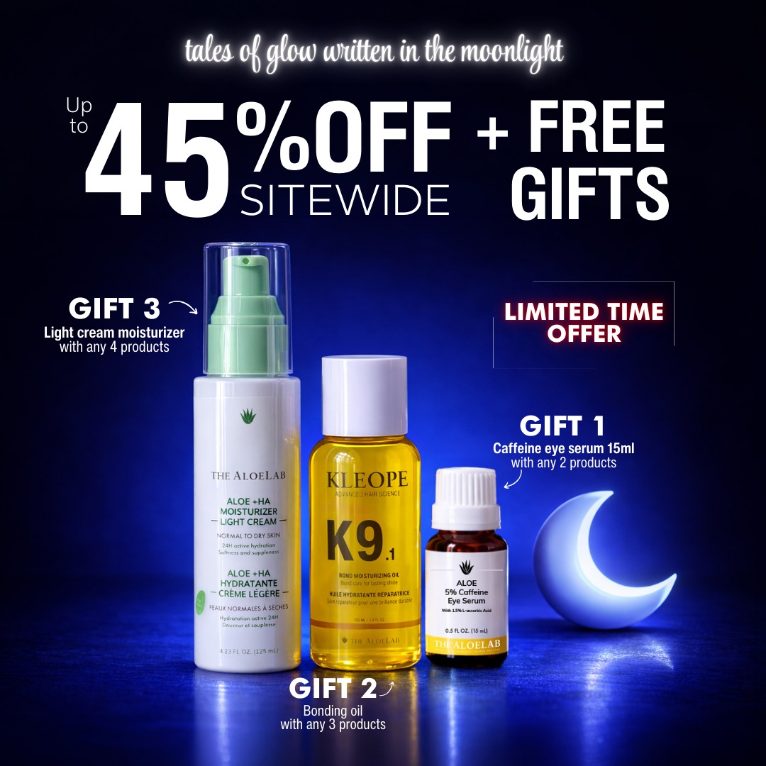 The Aloelab Facebook ad