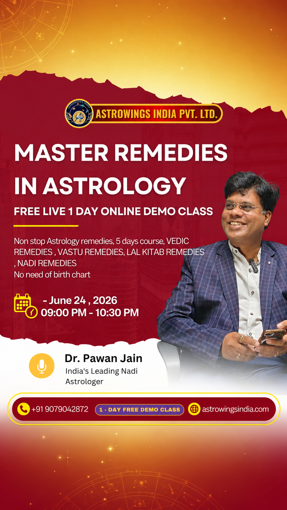 Astro Wings India Facebook ad from Jun 14, 2026