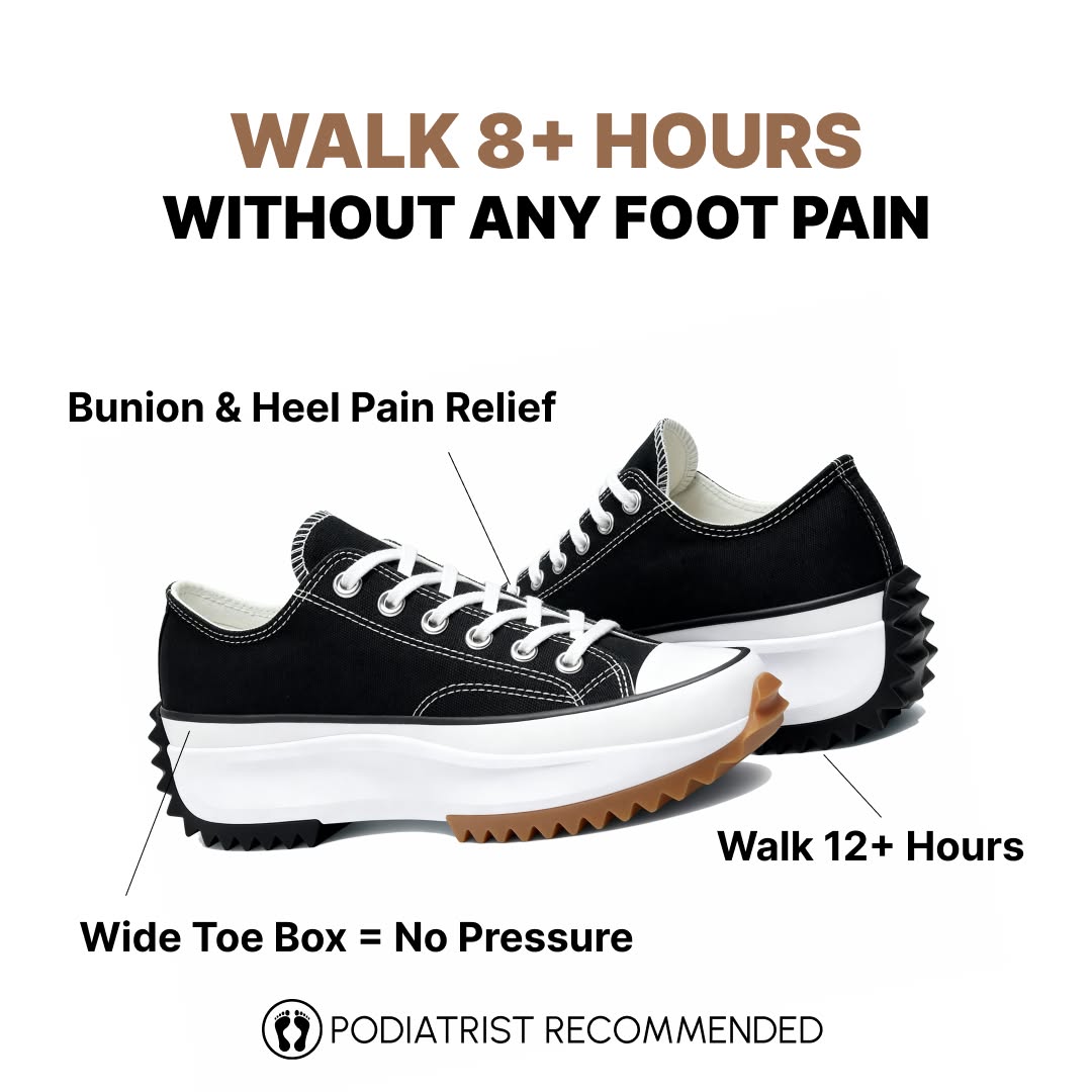 Lian Footwear Facebook ad: Walk Pain Free Today!