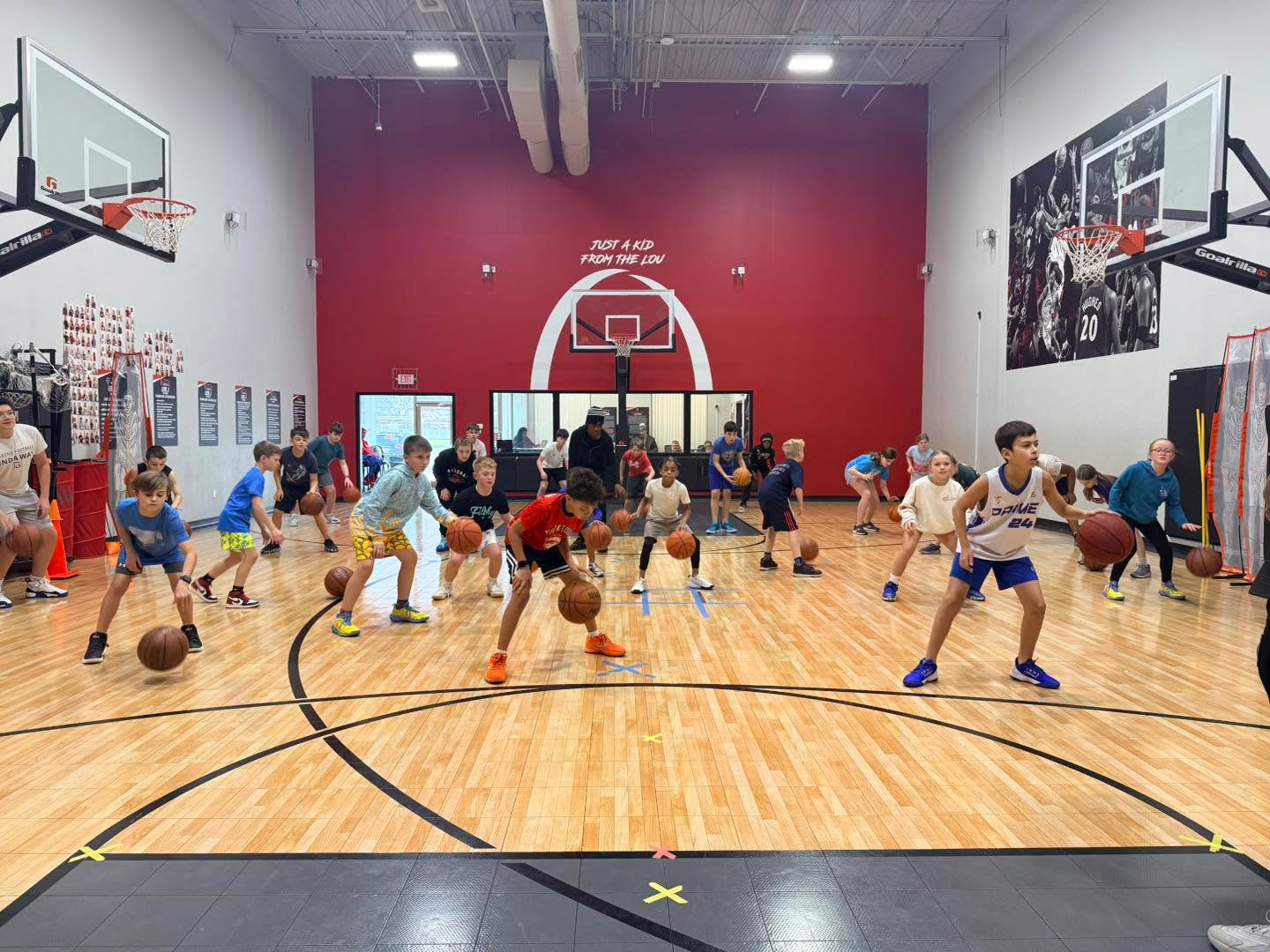 Larry Hughes Basketball Academy Facebook ad: Skills & Drills Overview, Larry Hughes Basketball Academy…