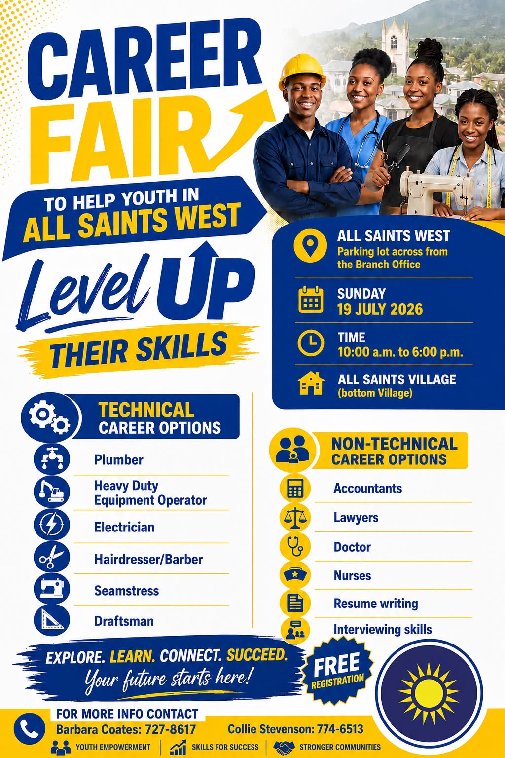 Harold Lovell Facebook ad: Attention All Saints West Youth: It’s Time to…