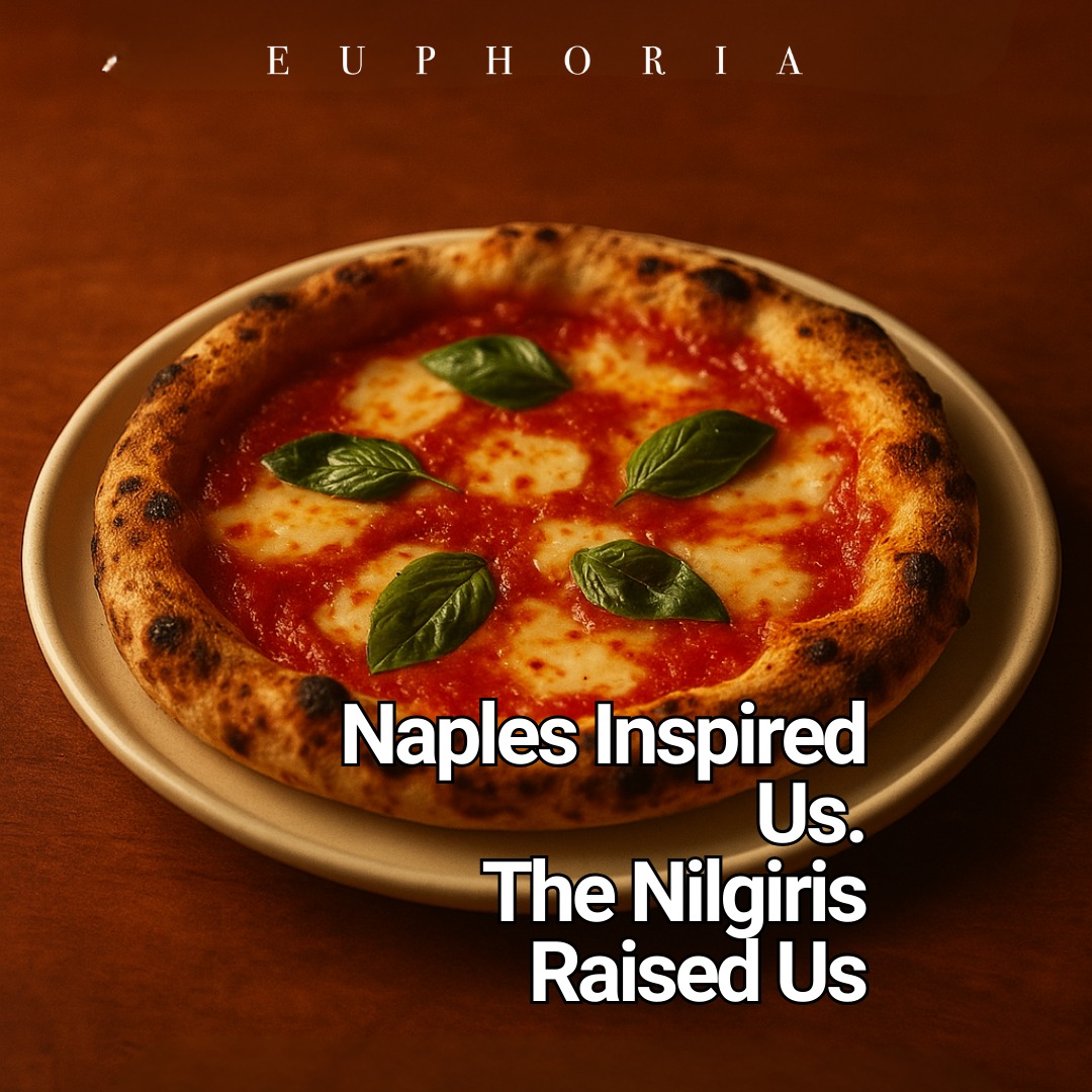 Euphoria Pizzeria Coonoor Facebook ad: Order Authentic Pizzas