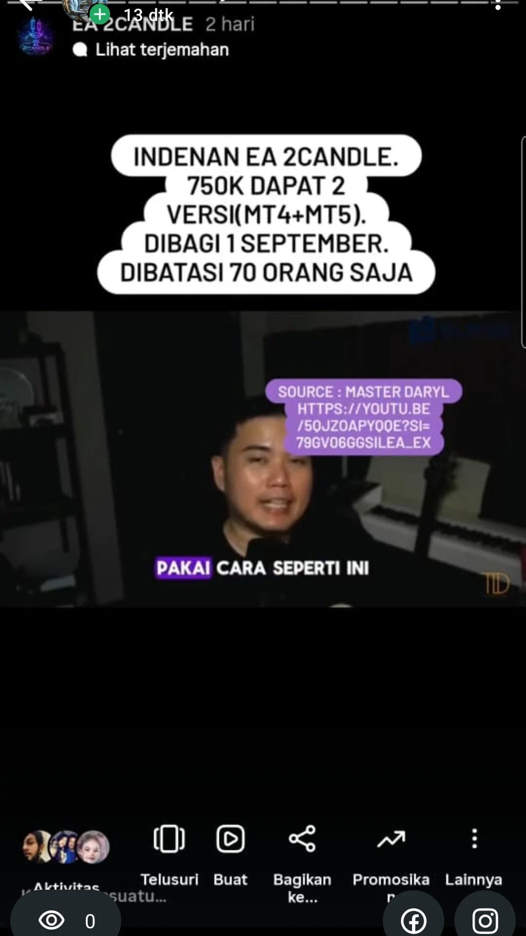 Bengkel Forex - Jasa Pembuatan Robot Forex / Expert Advisor Facebook ad