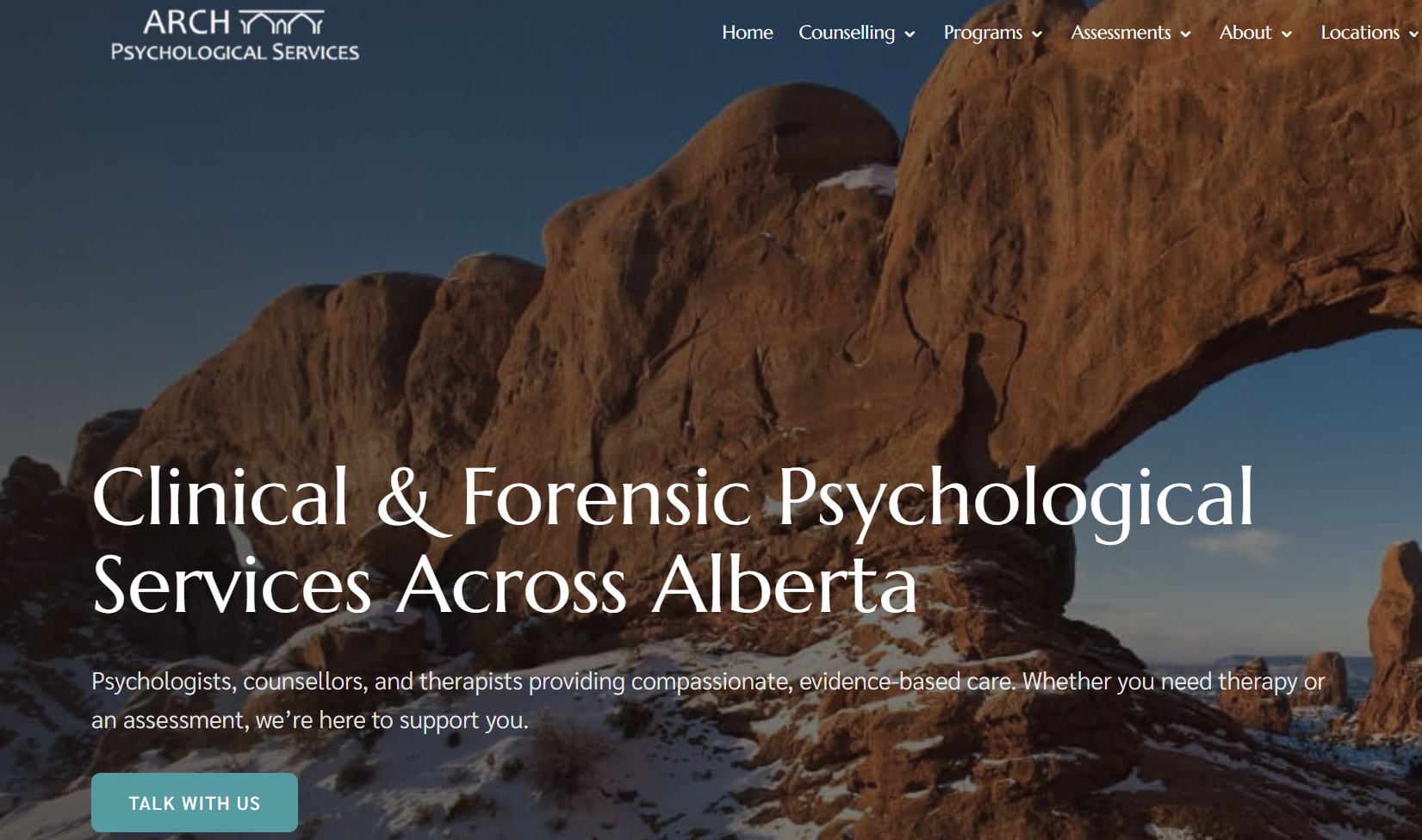 ARCH Psychological Services Facebook ad: ARCH Psychological Services Inc.
