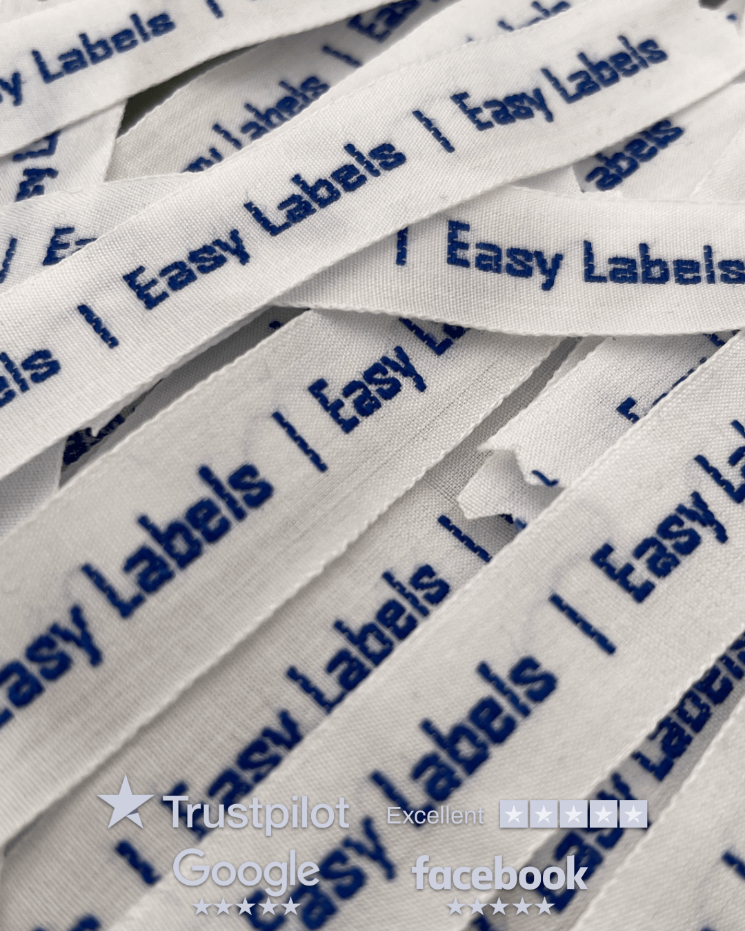Dodofy l Cotton Labels Facebook ad: Woven labels, not printed