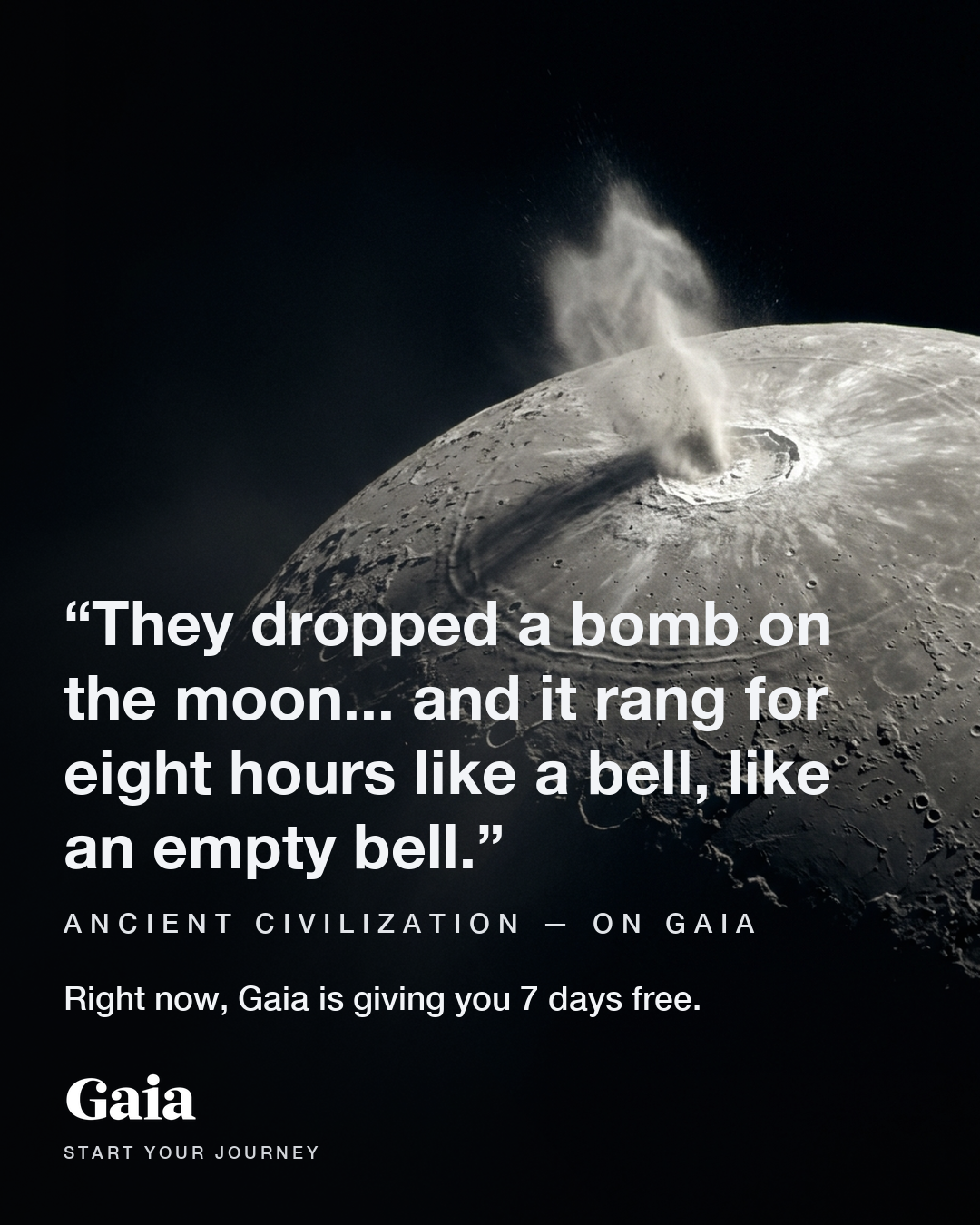 Gaia Facebook ad