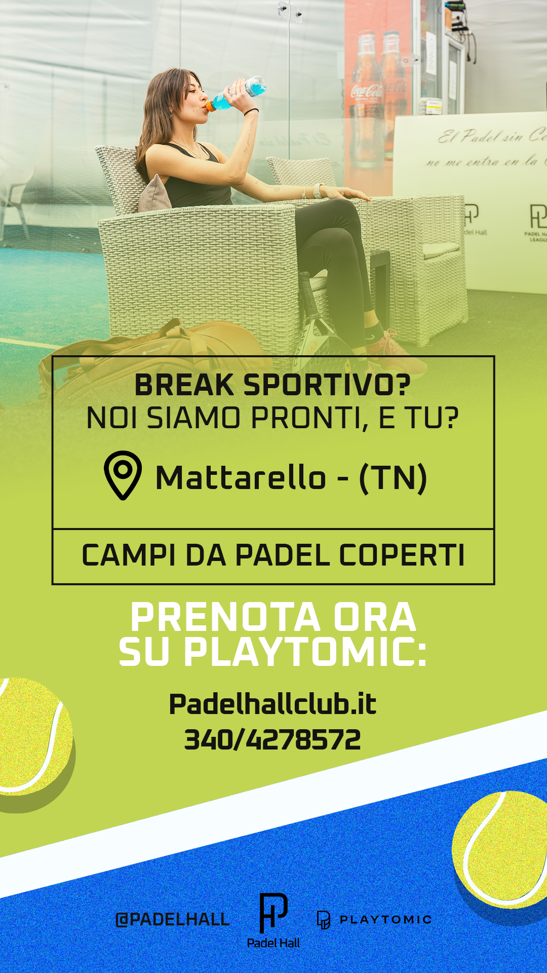 Padel Hall Facebook ad