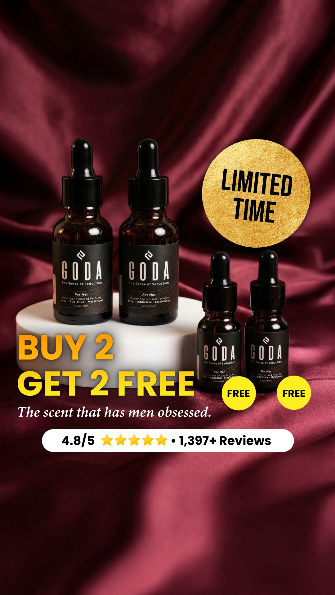 Goda Perfume Facebook ad