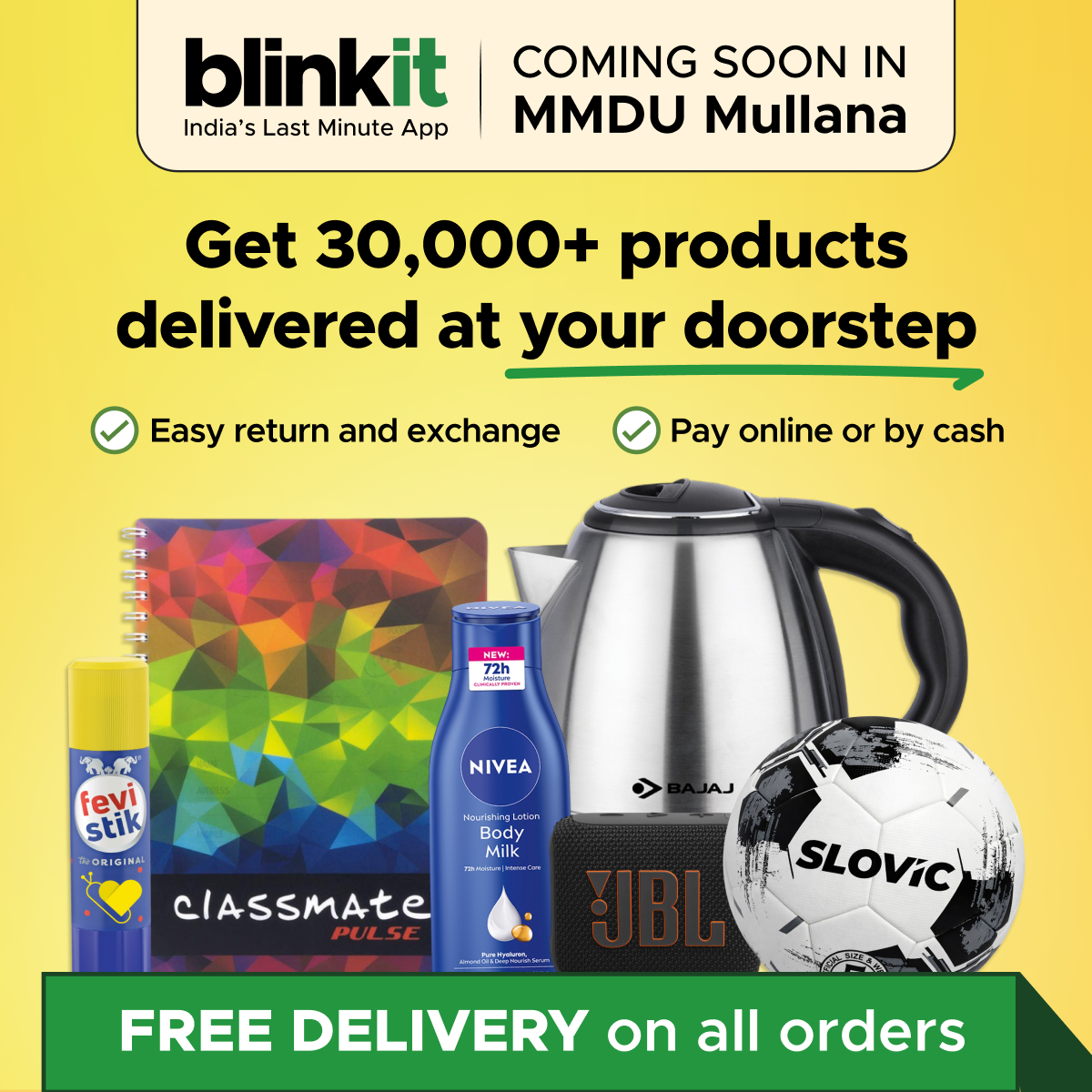 blinkit Facebook ad
