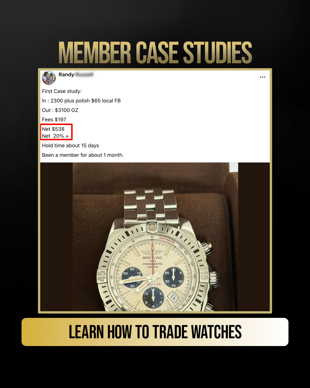 Watch Trading Academy Facebook ad