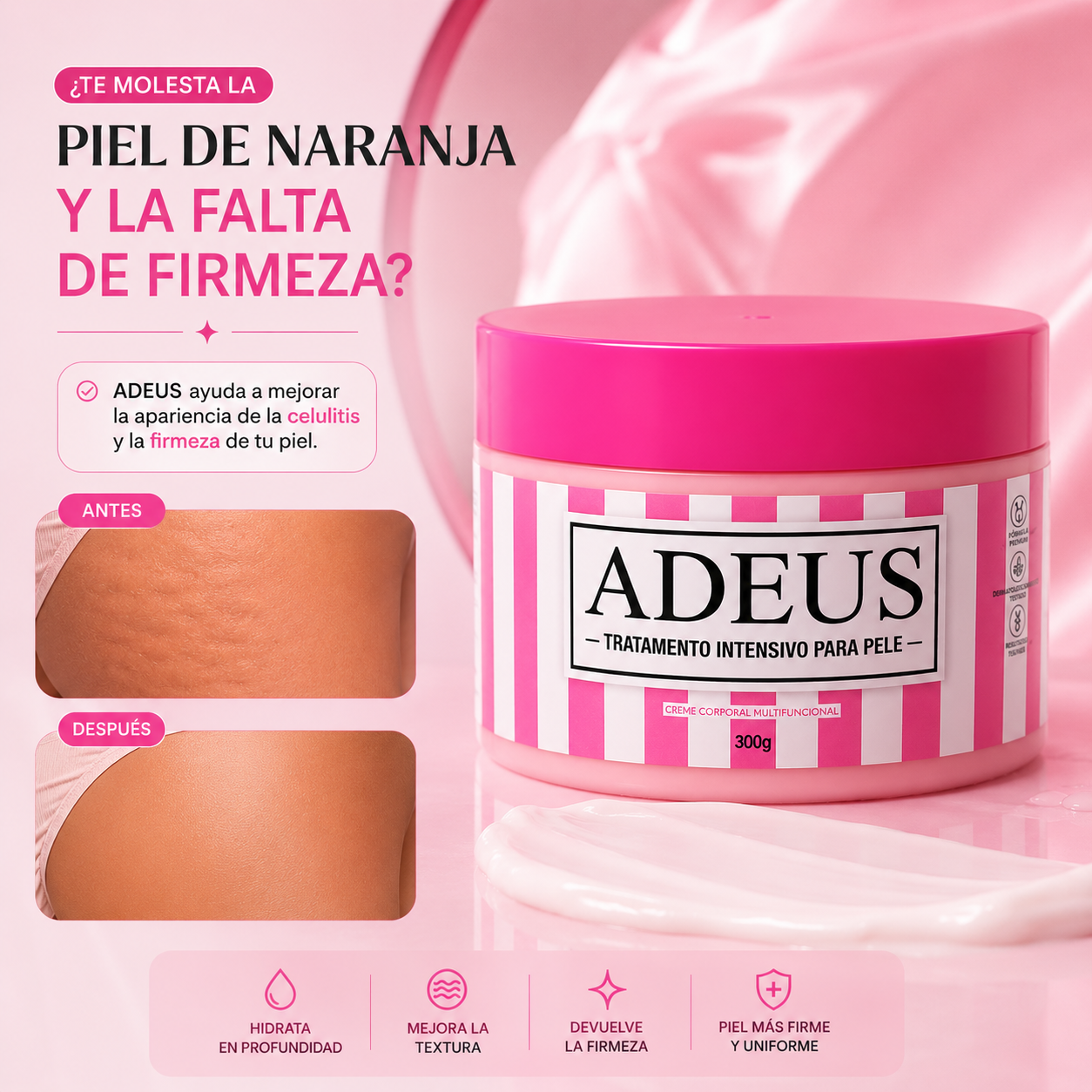 Natura Mexico Facebook ad: Piel más firme y suave