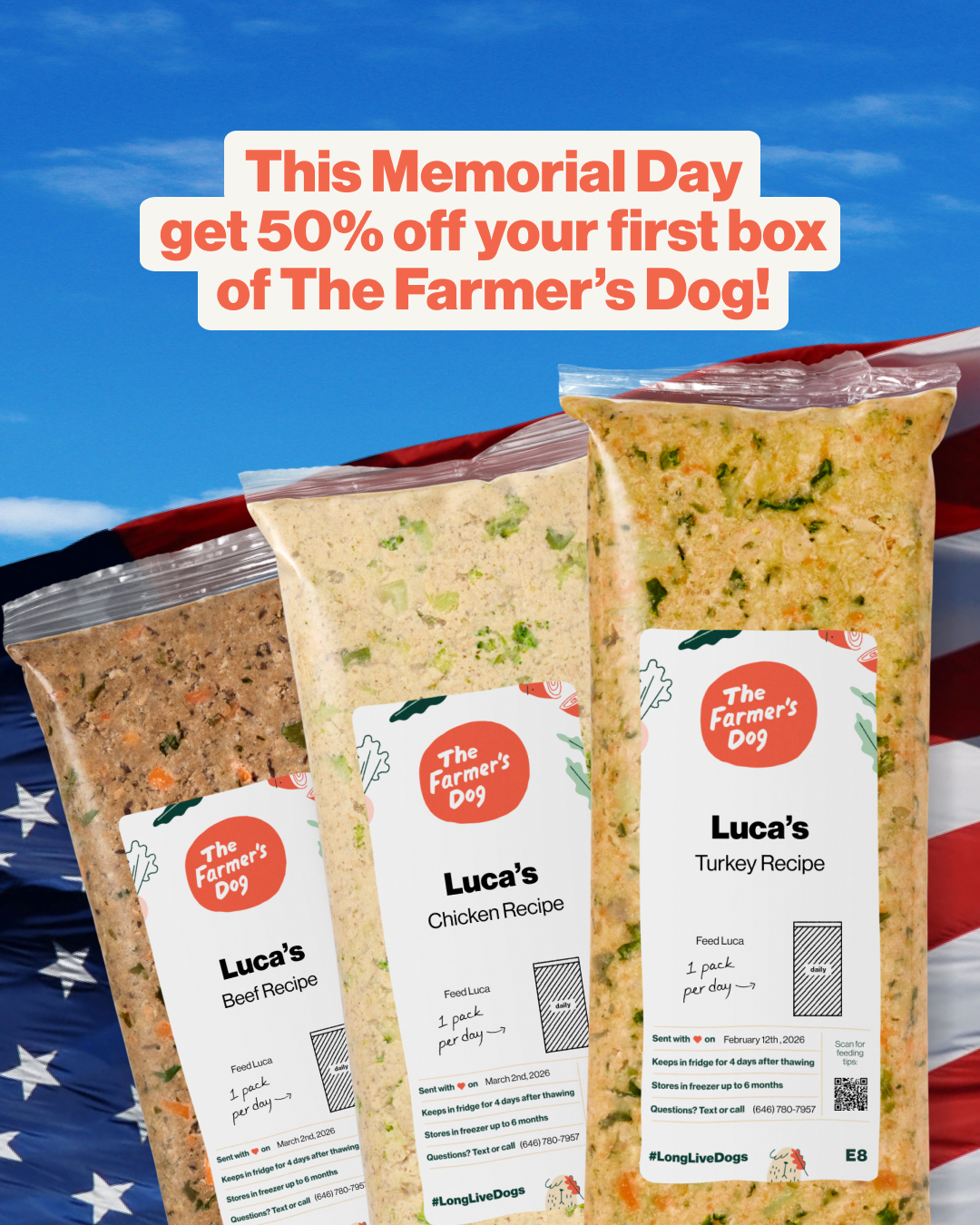 The Farmer's Dog Facebook ad