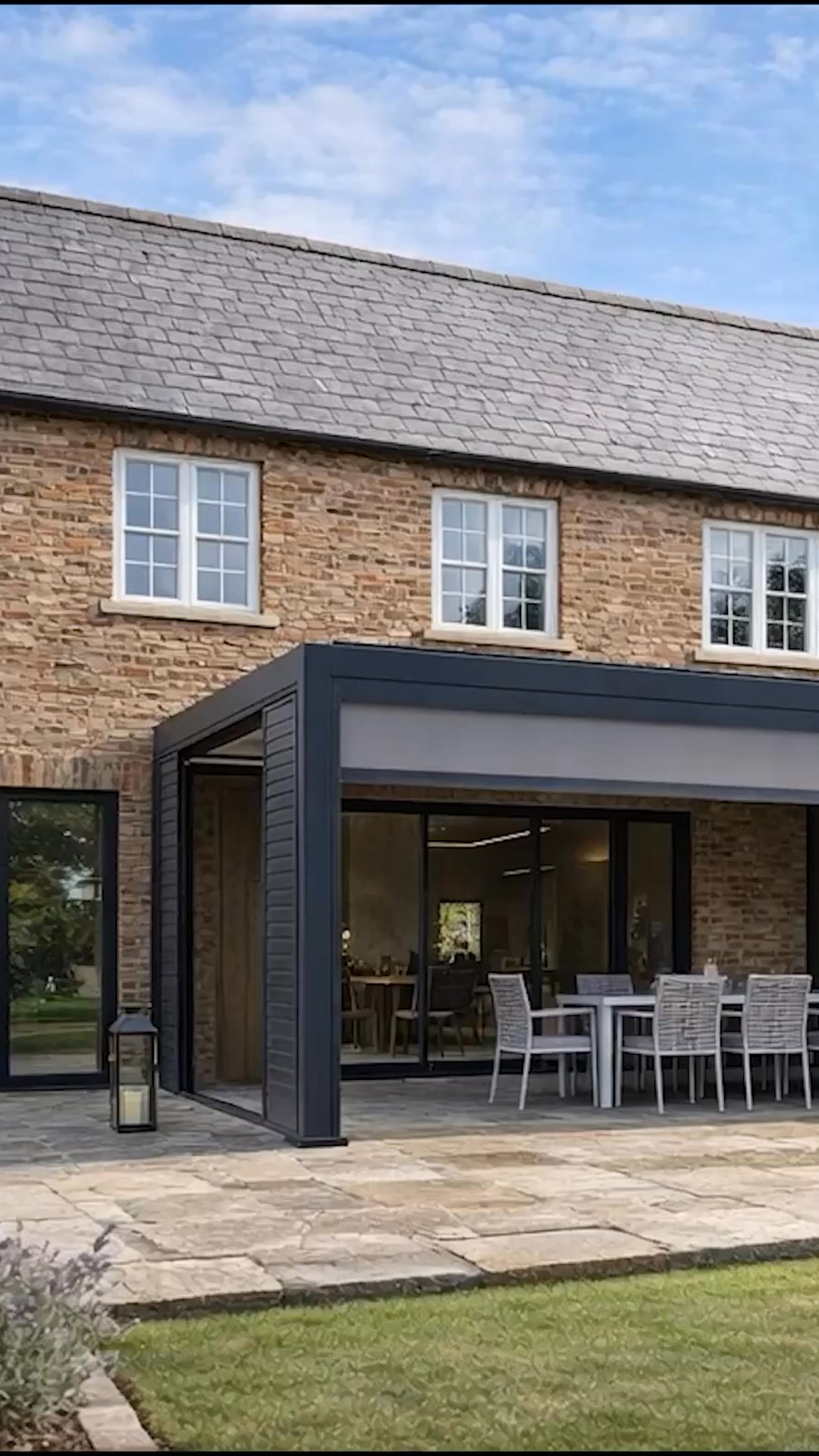 Blakesleys Facebook ad: Bespoke Aluminium Louvred Roof Pergolas